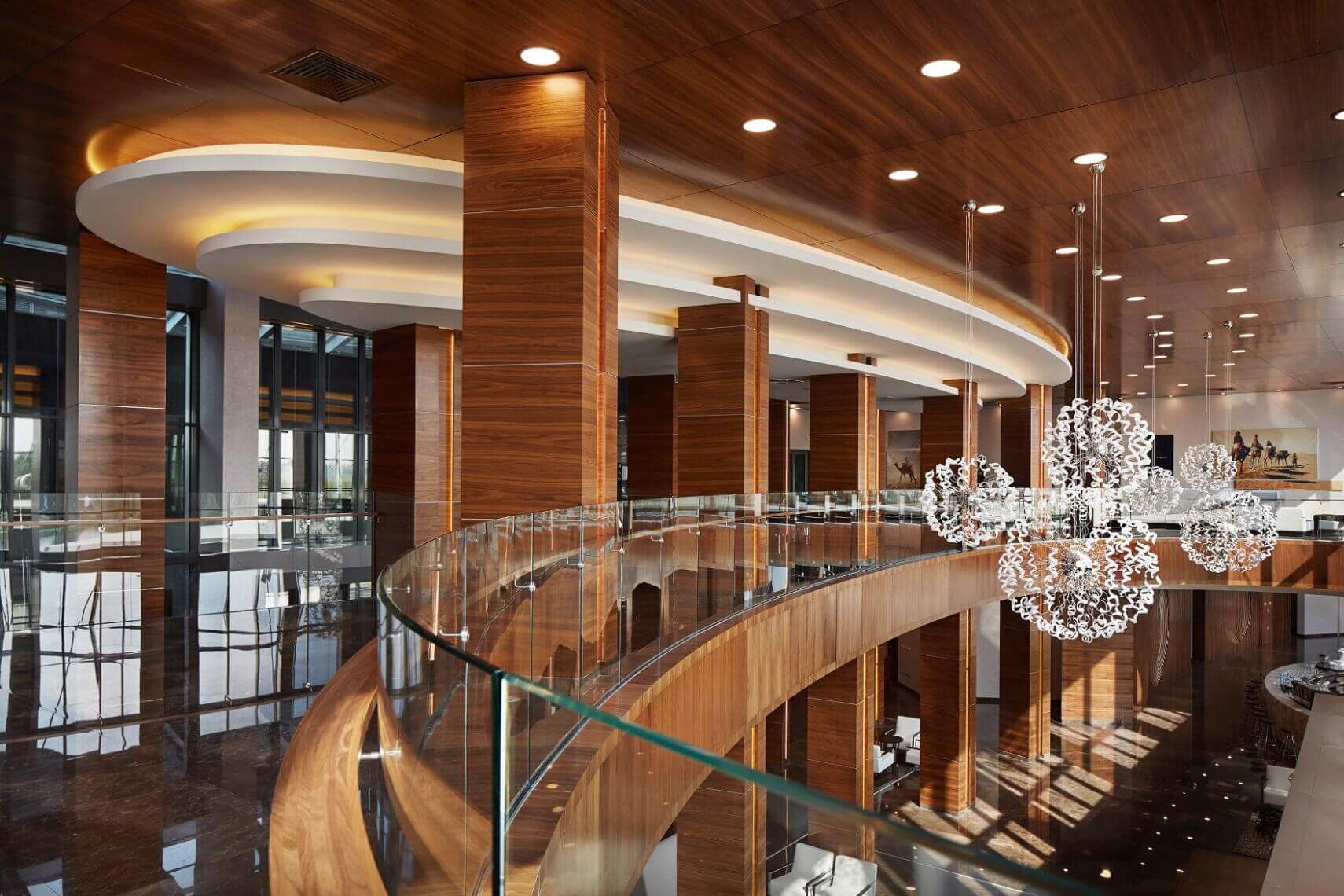 inside of a 5 star hotel